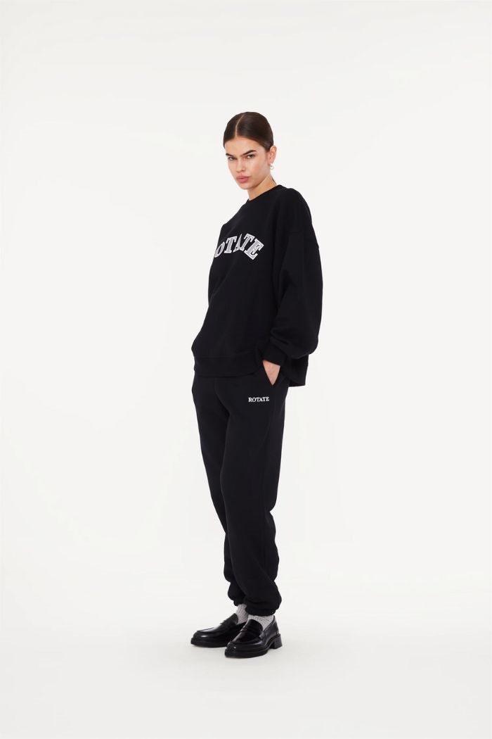 Rotate, Logo sweatpants, Black 